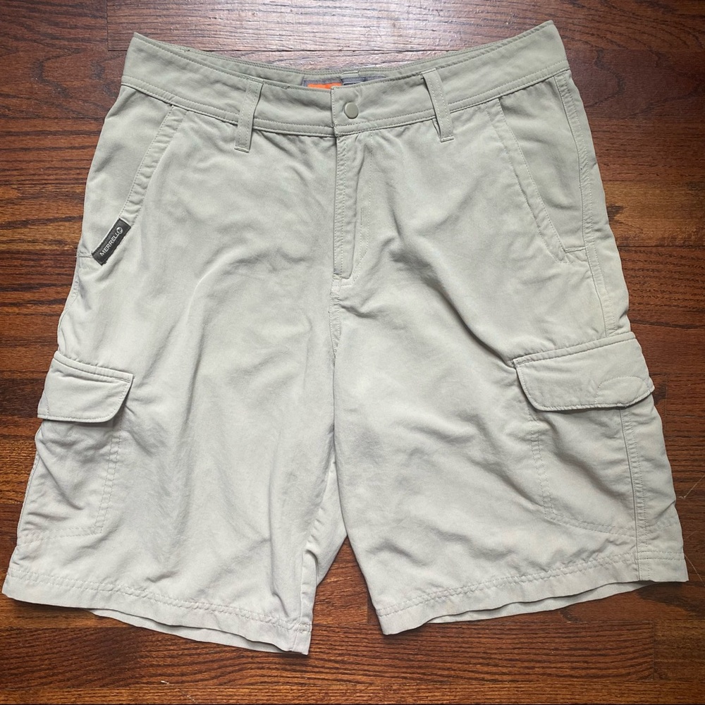 Men’s MERRELL Cargo Shorts Opti-wick UPF 50+ Sz 30